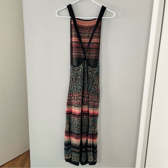 Free People Midnight Flowers Knit Maxi Dress Size XS - Picture 6 of 10